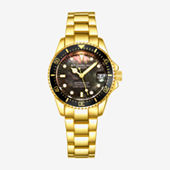 Stuhrling Womens AUTOMATIC Yellow Leather Strap Watch Special Reserve 3983 Automatic 40mm Skeleton Watch| Stührling main image 4