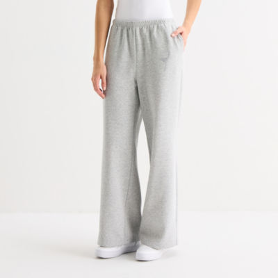 Forever 21 Womens Juniors Wide Leg Fleece Sweatpant