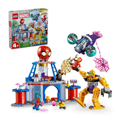 LEGO® Marvel Team Spidey Web Spinner Hedquarters 10794 Building Set 193-pc.