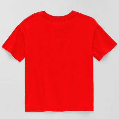 Okie Dokie Toddler Boys Crew Neck Short Sleeve Regular Fit Graphic T-Shirt