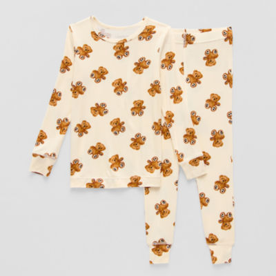 Grayson Little Toddler Girls Round Neck Long Sleeve 2-pc. Pajama Sets