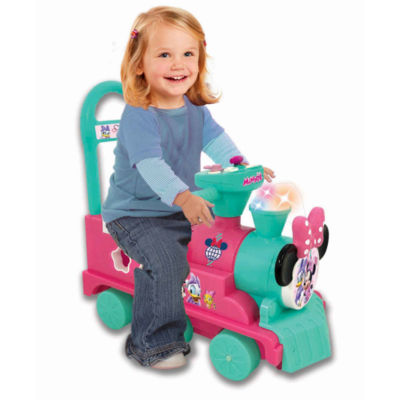 Kiddieland Disney Minnie Mouse Play N' Sort Activity Train Ride-On Ride-On Car