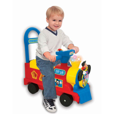 Kiddieland Disney Mickey Mouse Clubhouse Play N' Sort Activity Train Ride-On Ride-On Car