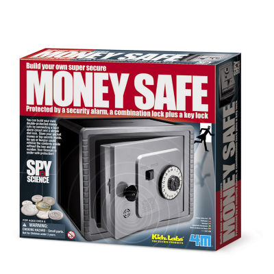 4m Spy Science Build Your Own Money Safe Kit Discovery Toy