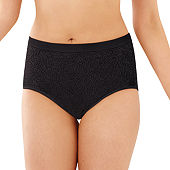 Bali Womens Comfort Revolution Microfiber Seamless Hi Cut Panty -  Best-Seller, 