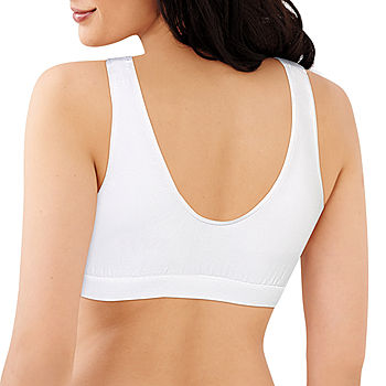 Bali Comfort Revolution Crop Top, White, S : : Clothing