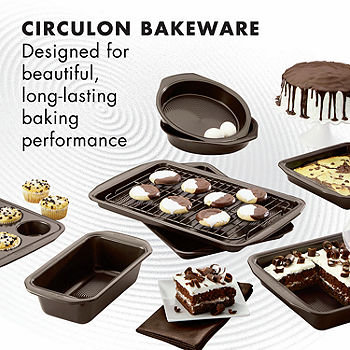 Bakeware Baking Sheet Pan and Cooling Rack Set, 3 Piece Circulon