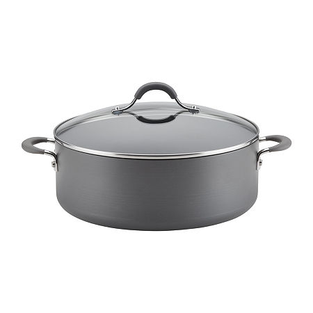 Circulon Radiance Hard Anodized 7.5-qt. Wide Stockpot, One Size, Gray