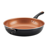 T-Fal® 12 Ceramic Fry Pan, Color: Black