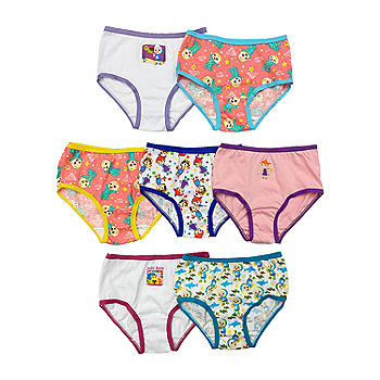 Cocomelon Toddler Girls Cocomelon 7 Pack Brief Panty, Color: Multi -  JCPenney