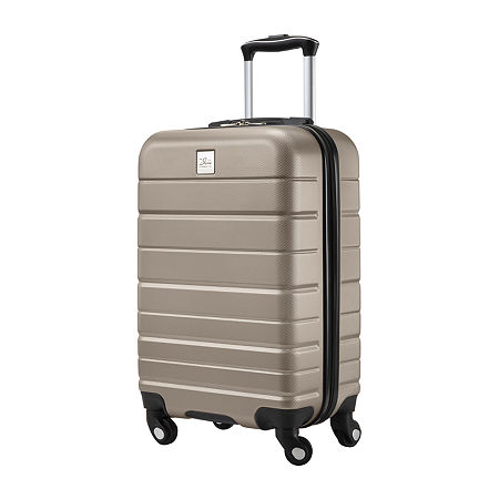 Skyway Everett 20 Hardside Lightweight Luggage, One Size, Beige