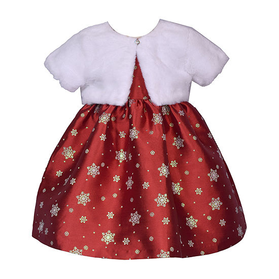 Bonnie Jean Toddler Girls Short Sleeve 2-pc. Dress Set