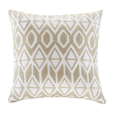 Harbor House Anslee Geometric Euro Pillow, Color: Taupe - JCPenney