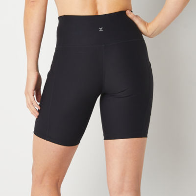 Xersion Train Womens Quick Dry Bike Short, Color: Classic Charcoal