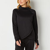Cuddl Duds Womens Ultra Cozy Long Sleeve Crew Neck Top