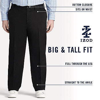 Stylus Mens Big and Tall Athletic Fit Flat Front Pant - JCPenney