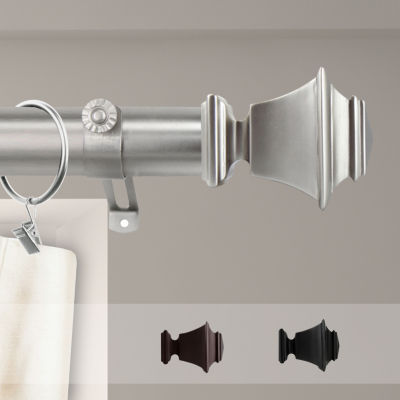 Rod Desyne Bach 1 1/2 IN Adjustable Curtain Rod