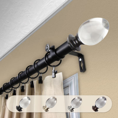 Rod Desyne Eileen 1 Adjustable Curtain