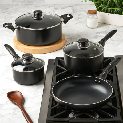 Basic Essentials 7-pc. Non-Stick Cookware Set