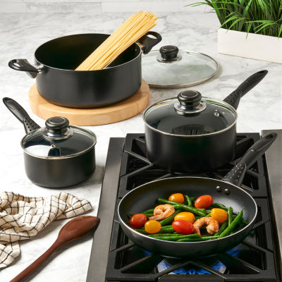 Basic Essentials 7-pc. Non-Stick Cookware Set