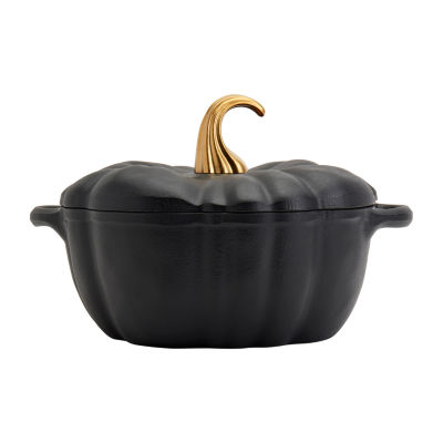 Smith & Clark Cast Iron Pumpkin Harvest 4-qt. Dutch Oven