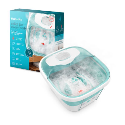 HoMedics Easy-Store Elite Footbath with Heat Boost