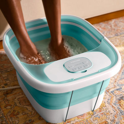 HoMedics Easy-Store Elite Footbath with Heat Boost