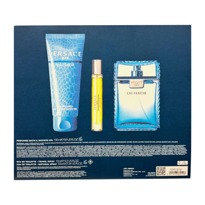 Versace Eau Fraiche Eau De Toilette 3-Pc Gift Set ($163 Value)