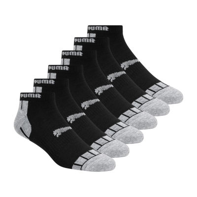 PUMA 6 Pair Low Cut Socks Mens