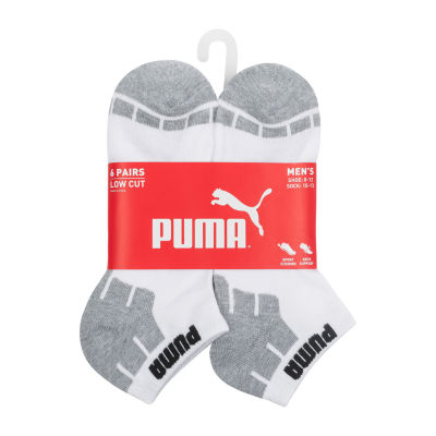 PUMA Ultimate Training Mens Breathable Multi-Pack 6 Pair Low Cut Socks