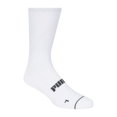 PUMA Basketball 3 Pair Crew Socks Mens