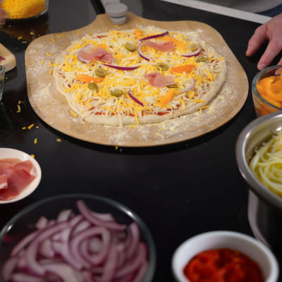 Old Stone Pizza Kitchen Bamboo 14X16" Pizza Peel