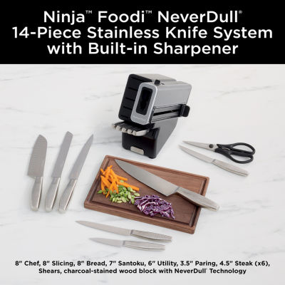 Ninja Neverdull Premium 14-pc. Knife Block Set