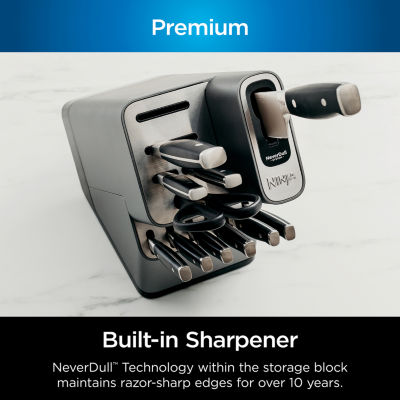 Ninja Neverdull System 17-pc. Knife Block Set