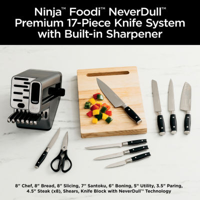 Ninja Neverdull System 17-pc. Knife Block Set