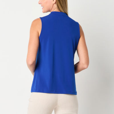Liz Claiborne Womens Sleeveless Blouse