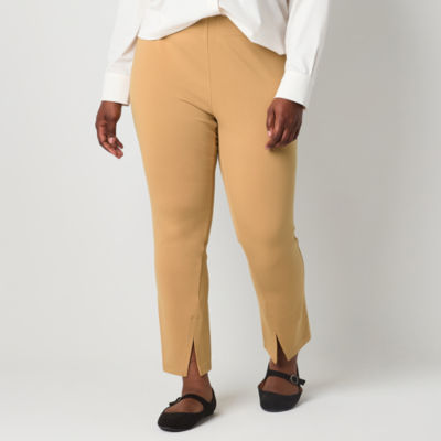 Stylus Womens Plus Slim High Rise Pant