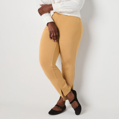 Stylus Womens Plus Slim High Rise Pant