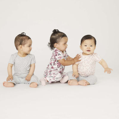 Huggies Baby Girls 6 Pair Crew Socks
