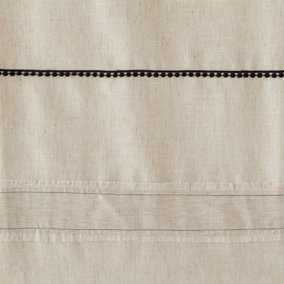 Saturday Knight Neutral Nuances Frayser Shower Curtain