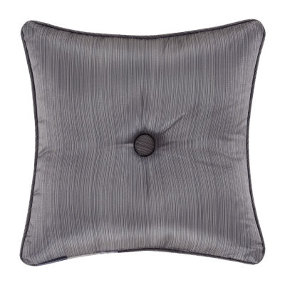 Five Queens Court Houston Square Throw Pillow