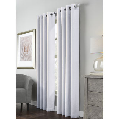 Habitat Margaret Grommet Top Light-Filtering Single Curtain Panel