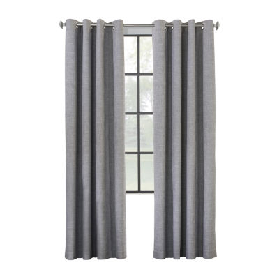 Thermaplus Maya Grommet Top Energy Saving 100% Blackout Single Curtain Panel