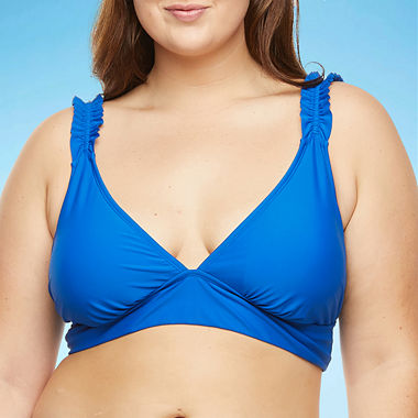 Decree Bra Bikini Swimsuit Top Juniors, Color: Blue - JCPenney