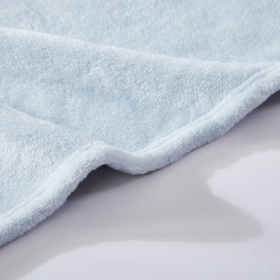Poppy & Fritz Solid Ultra Soft Plush Fleece Blanket