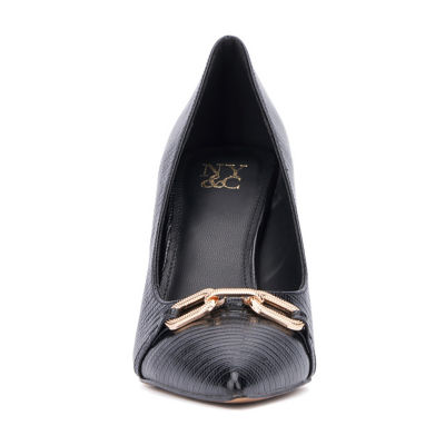 New York & Company Womens Katerina Pointed Toe Stiletto Heel Pumps
