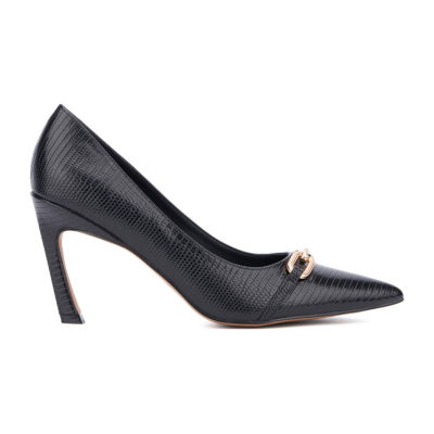 New York & Company Womens Katerina Pointed Toe Stiletto Heel Pumps