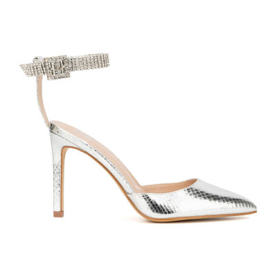 New York & Company Mallory Womens Pointed Closed Toe Stiletto Heel Pumps