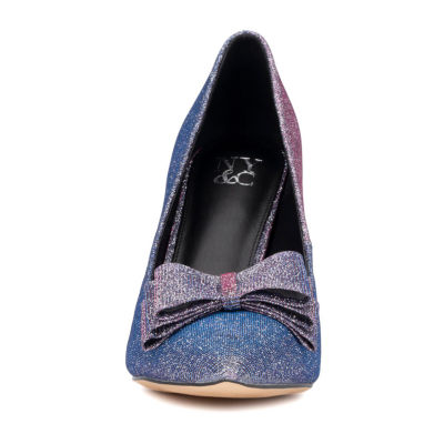 New York & Company Womens Livs Pointed Closed Toe Stiletto Heel Pumps