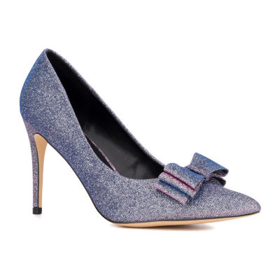 New York & Company Womens Livs Pointed Closed Toe Stiletto Heel Pumps